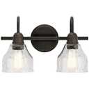 Kichler Avery 9 1/4" High Olde Bronze 2-Light Wall Sconce