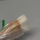 3 PCS 3 Inch Flat Hake Brushes, Soft Goat Hair Brush and Hake Paint Brush with Solid Wooden Handle, Hake Brushes Set for Watercolor Pottery Painting Arts