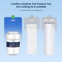 GLACIER FRESH Replacement for MWF Refrigerator Water Filters, SmartWater MWFP, MWFA, GWF, HDX FMG-1, WFC1201, RWF1060, 197D6321P006, Kenmore 9991, 1 Pack