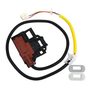 W10404050 W10238287 Washer Lid Lock Latch Switch and Harness Kit Compatible with Specific Whirlpool Maytag Kenmore Amana Crosley Washing Machines