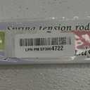 SPRING TENSION ROD 16-28inch | PACK OF 2, Black