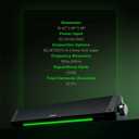 BLUEDEE Computer Speakers for Desktop PC, Computer Sound bar, HiFi Stereo Speakers for Computer Desktop, Bluetooth 5.0 and 3.5mm Aux-in PC Soundbar, USB/USB C Powered Gaming Speakers for pc, Laptop