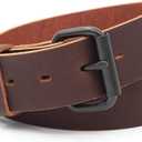 Main Street Forge The Classic Leather Everyday Belt | Made in USA | Full Grain Leather | Men's Leather Belt