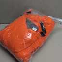 WULFUL Men's Ski Jackets Warm Winter Snow Windbreaker Resistant Snowboard Fleece Coat Mountain Waterproof Parka with Hood (Medium, Orange)