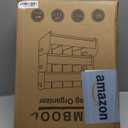 Tea Bag Organizer Storage Holder- Bamboo Countertop Teabag Display Rack 3-Tier Stackable Wall Mount Large Capacity for Pantry Kitchen Office Coffee Station (White)