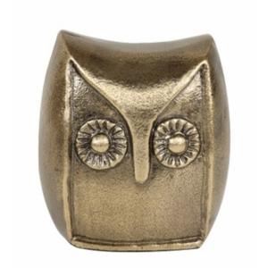 Designs Aluminum Owl - Gold