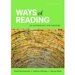 Ways of Reading: An Anthology for Writers