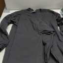 PRO 5 Super Heavy Mens Long Sleeve T-Shirt (Small, Black)