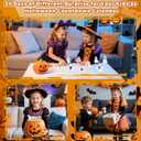 2 x Halloween Ghost Advent Calendar 2025,24 Day Halloween Countdown Calendar with 24Pcs Collectible Ghost for Kids Boys Girls Teens,Boo Basket Stuffers,Ghost Ornaments Decorations Gifts