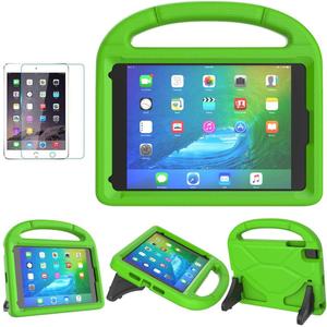 SUPLIK Kids Case for iPad mini 5/4/3/2/1 (7.9"), Durable Shockproof Handle Bumper Stand Cover with 2*Screen Protectors for 7.9 inch Apple iPad mini 5th/4th/3rd/2nd/1st Generation, Green
