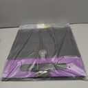 OMBRAT Trading Card Organizer, 5 Rows 3900+ Sheet Capacity, Suitcase Card Case, Foldable Design for YuGiOh, TCG, MTG and Magic Cards (PU Leather - Black)