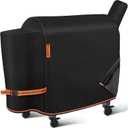 [Upgraded 1000D Heavy Duty Fabric]Grill Cover for Traeger Pro 34/780 Series, Waterproof Wood Pellet Smoker Cover, Tear & Fade Resistant with Buckle, Zipper, for Traeger Pro 34/780/Texas 34, Z Grills 700