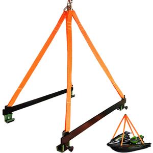 Watercraft Lift Sling 2800lbs Capacity, 43'' Never Break Jet Ski Lift Sling,Steel Bracket with Anti Slip Strip,Thickened Polyester Lifting Suitable,for Personal Watercraft,PWC,Jet Ski, 43 inches x 1.5 inches