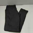 BESTENA Long Sleeve Undershirt for Women, Soft Thermal Shirts with Warm Fleece Lining, Base Layer Thermal Tops (Medium, A 1x-crew Neck Black)