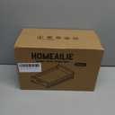 Under Sink Organizer, 2 Packs Under Sink Organizers and Storage, Slide Out Pull Out Cabinet Organizer Shelf with Metal Drawers for Kitchen Bathroom Pantry, Black