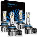 9005 9006 Fog light, Cool White Fog Light Bulbs, Plug and Play, Pack of 4