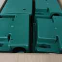 Qualirey 12 Packs Rat Bait Stations Rodent Traps Outdoor Indoor, Green | Large Bait Boxes for Mice and Rats Mouse Traps Bulk, Lockable with Key, Keep Pets and Children Safe