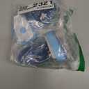 Clioran Dishwand Refills Sponges Heads with Soap Control Handle, 6 Non-Scratch Replacement Sponge Head for Dish Wand,Leak-Proof Handle,Universal Compatible Soap Dispensing Brush for Kitchen,Dishwasher