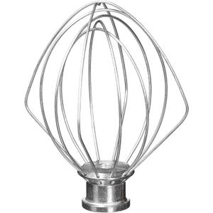 K45WW Wire Whip for KitchenAid Tilt-Head Mixer,6-Wire Whisk Attachment Replacement for K45SS, KSM110 4.5QT/5QT Tilt-Head Stand Mixer, Stainless Steel, Egg Heavy Cream Beater, Cakes Mayonnaise Whisk