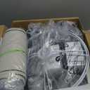 Black Table Lamps for Living Room Set of 2, 22.3" Farmhouse Lamps for Nightstand, Industrial Table Lamps for Bedroom with USB Ports, Bulbs Included