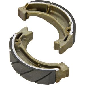 EBC Brakes 304G Water Grooved Brake Shoe, Silver, One-Size