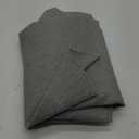 Faux Linen Oval Tablecloth Farmhouse Waterproof Grey Table Cloth Washable Table Cover for Indoor Outdoor Home Kitchen Dinning Room Banquet 60 x 84 Inch