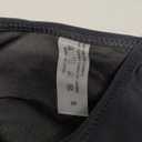 TASHEHE Women's Bikini Set High Cut Triangle Sexy Tie Swimsuit Two Piece Beads Shoulder Straps Bathing Suit (Small / Black)