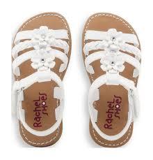 Rachel Shoes Jsienna Sandal, White Size 2