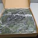 5FT Christmas Artificial Norfolk Pine Garland for Fireplace - Realistic Faux Greenery Fake Garland for Holiday,Table, Window,Mantel,Stairs, Home,Indoor Outdoor Decor (2PCS)