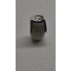 Kroger - Manna™ Wine Tumbler - White with Flowers,17 oz