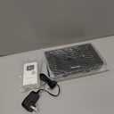 Newentor Weather Station Wireless Indoor Outdoor Thermometer, Color Display Digital Weather Thermometer with Atomic Clock, Barometric Pressure, Forecast Station with Adjustable Backlight, Black