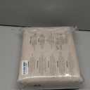 Bedsure 100% Washed Cotton Duvet Cover King Size - Oatmeal Minimalist Cotton Duvet Cover Linen Like for All Seasons - GentleSoft Plain Simple Bedding (Oatmeal, King, 104"x90")