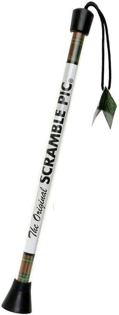Original Scramble Pic Golf Ball Retriever with Suction Cup End and Magnetic Cart Fastener (18")