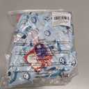 Newborn Baby Bamboo Viscose Knotted Gown Long Sleeve with Mitten Cuffs Sleeper Nightgown 0-3 Months (Aerial Alliance)