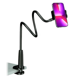 MAGIPEA Phone Holder for Bed, Gooseneck Phone Holder for Desk, Cell Phone Mount with Flexible Long Arm, Compatible with iPhone 17/16 Pro Max