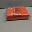 Windyun 4 Pack 57 Gallon Extra Large Storage Bags XXL Moving Bags with Zipper Handles Heavy Duty Jumbo Big Totes Box for Halloween Skeleton 4-12 Feet Christmas Tree Storage College Dorm Cloth (Orange)