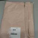 ANRODUO Blush Pink Extra Long Linen Shower Curtain, 108 Inch Long Heavy Duty Fabric Shower Curtain Set with 12 Metal Hooks, Waterproof Decor Machine Washable for Bathroom Bathtub Hotel, 72 x 108