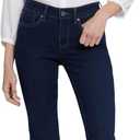 NYDJ Women's Marilyn Straight Jeans (Black, L)