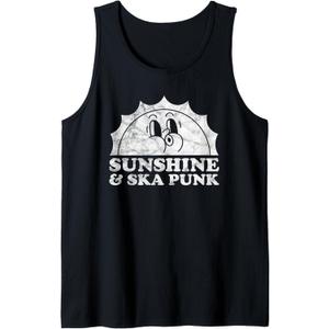 Sunshine and Ska Punk Retro Vintage Sun Tank Top