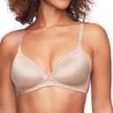 Warner's Women's Blissful Benefits Women's Back-Smoothing Comfort Wireless Lift T-Shirt Bra W4013 (Beige, 40C)