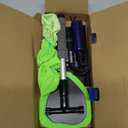 XINDELL 24-inch Windshield Cleaner Tool  Upgrade Large Head Car Interior&Exterior Window Cleaning Kit with Extendable Handle & 4 Microfiber Pads, Auto Wiper Brush for Car, Trucks, SUVs, RVs & Home