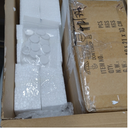 Yerliker 20'' Tall Metal Flower Vase Wedding Centerpieces Flowers Stand with Hanging Glass Tealight Globe Candle Holders, Crystal Garland Strands and Self Adhesive Hook(Black)