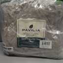 PAVILIA Tan Taupe Knit Throw Blanket for Couch, Twin Bed, Soft Knitted Farmhouse Sofa Throw for Living Room, Lightweight Decorative Fall Blanket for Chair, Outdoor Textured Boho Blanket, 60x80