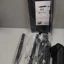 Vekkia Professional Portable Sheet Music Stand - Folding Adjustable Holder, with Carrying Bag, Sturdy for Instrumental Performance, Band & Travel (32-56inch)