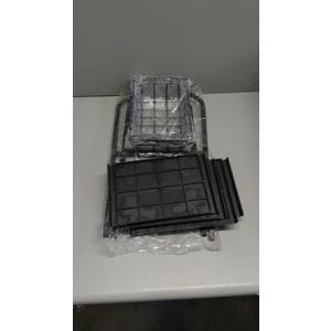 2 Pack Under Sink Organizer, 2 Tier Expandable Black Under Cabinet Storage Shelf, Expandable Shelf for Cupboard, Kitchen, Bathroom, Shoe Rack