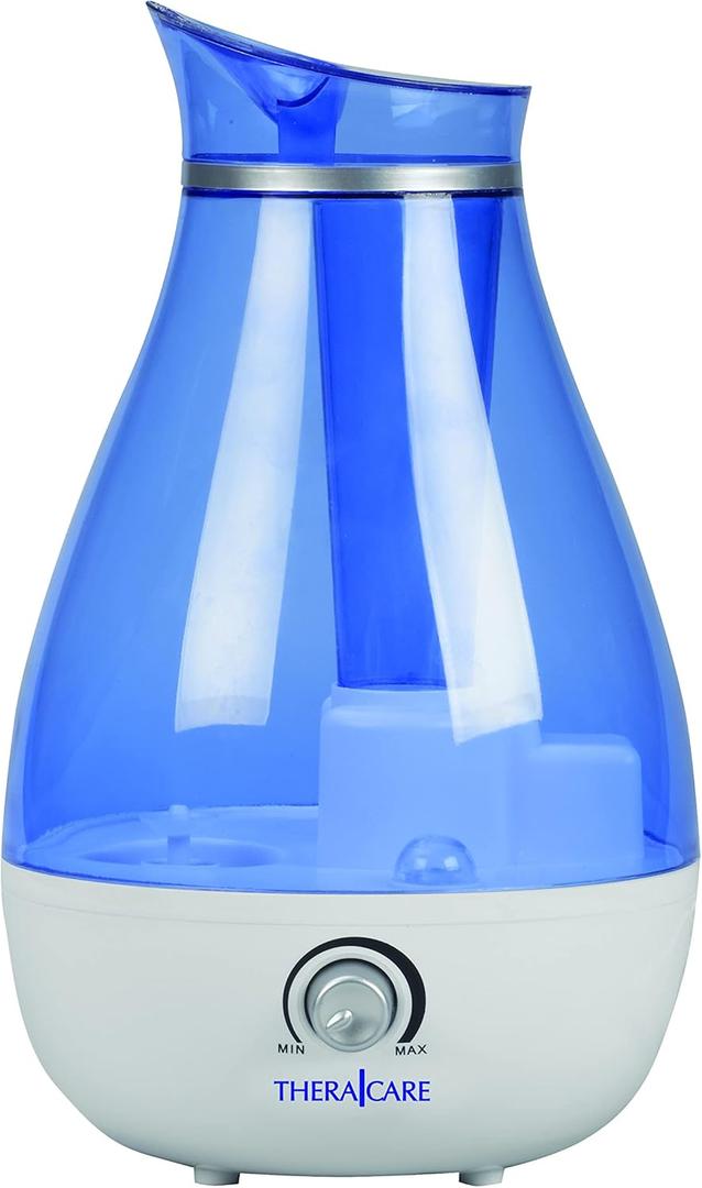 Thera|Care Cool Mist Ultrasonic Humidifier | For Medium Size Rooms | No Filter Required