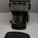 Hamilton Beach Programmable Drip Coffee Maker, 12 Cups, Front Access Easy Fill, Pause & Serve, 3 Brewing Options, Black (46310)