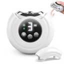 3-in-1 Electric Nail Clipper Automatic Trimmer Grinder Polisher | Fingernail Clippers, With LED Light, 3 Speed Rechargeable, Low-Noise, For Seniors, Baby, and Adults, Mess-Free Debris Storage