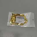 12mm 150pcs Golden Yellow Sew on Rhinestones, Crystals Glass Gems with Metal Base Claw Flatback Rhinestones for Crafting, Sunflower Gemstones for Sewing Hats Jewels Crafts Clothes Shoes Accessories