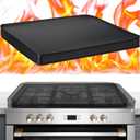 Full-Edge Fireproof Gas Stove Top Covers Foldable Waterproof Anti Dust for Kitchen Gas Burners, Washable Stove Guard Top Protector(20 x 24 Inch)